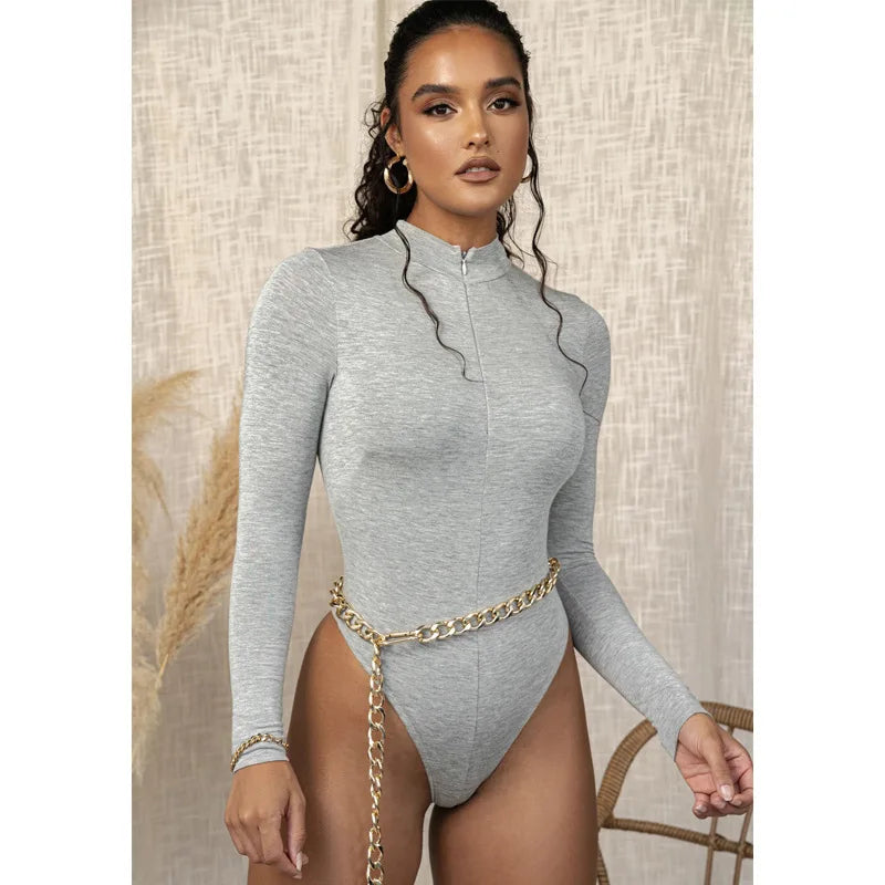 DivineCurve SculptFit Long Sleeve Bodysuit