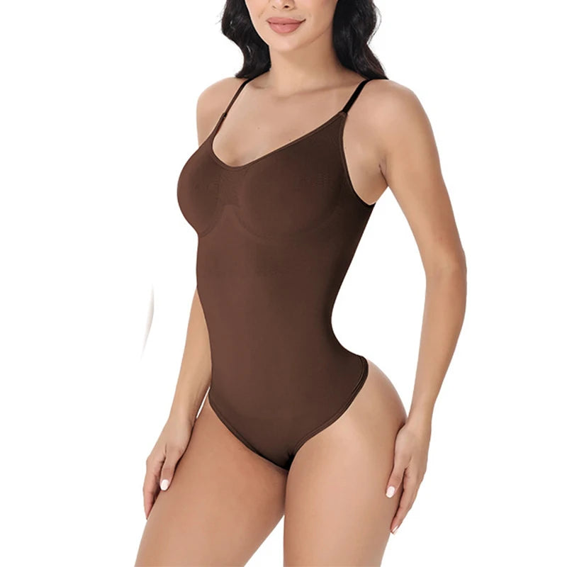 DivineCurve™ Smooth Sculpt V-Neck Bodysuit