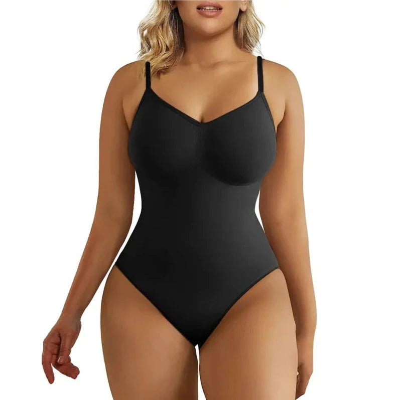 DivineCurve™ Smooth Sculpt V-Neck Bodysuit